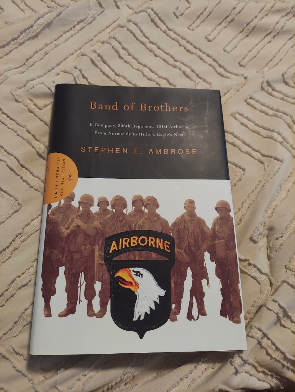 Band of Brothers Stephen E Ambrose Paperback World War II 101st Airborne Book
